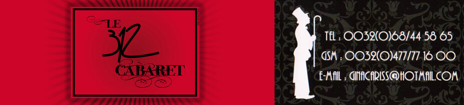 Gina Cariss, le 312 Cabaret, show transformiste, 0032477771600